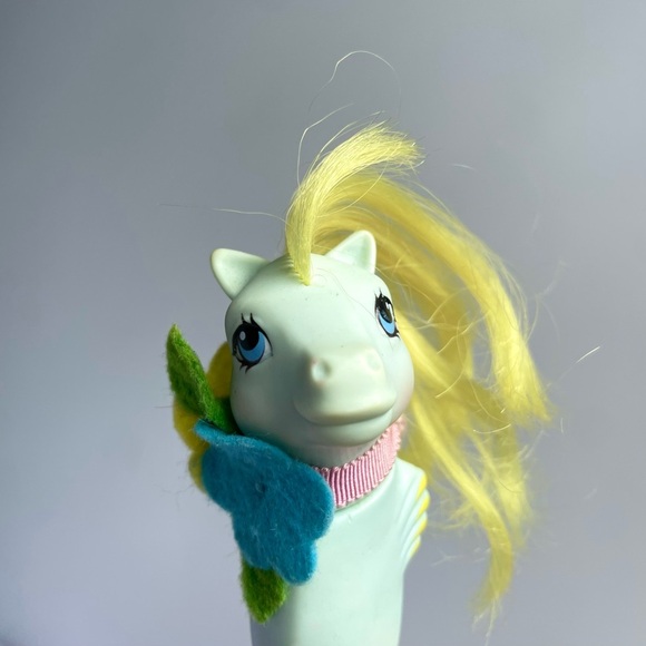 Vintage My Little Pony G1 Seahorse Baby Tiny Bubbles - Picture 2 of 4